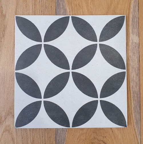 Hamptons pattern floor tiles Sydney