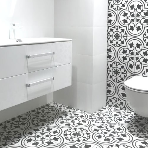 black and white bathroom ideas Sydney