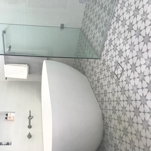 Grey Hampton floor tiles Sydney Bathroom and Kitchens