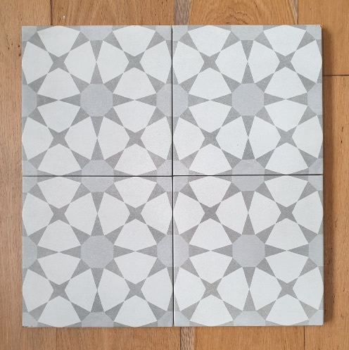 grey patterned tiles sydney