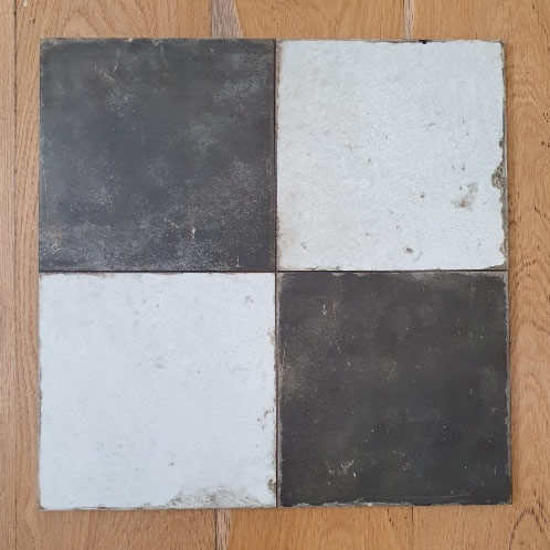 black and white checkered tiles Sydney