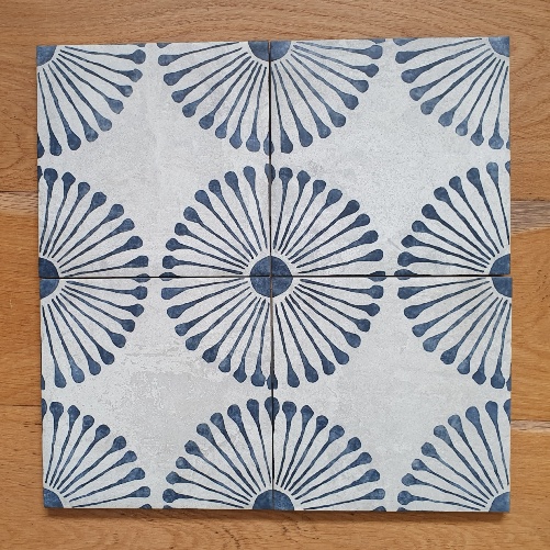 blue pattern tiles Sydney